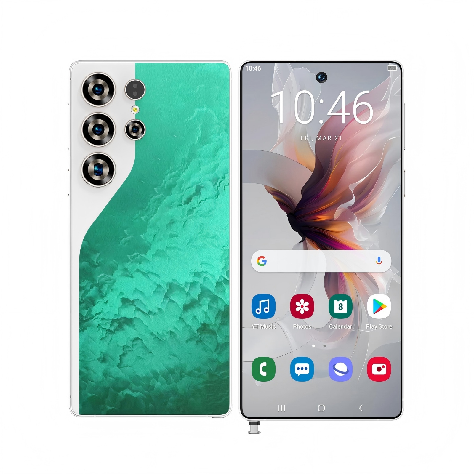 C26 Ultra 5G Unlocked Smartphone, 8GB RAM 256GB Storage Android 15 Cell Phone, 6.9inch FHD Display, 8000mAh Long Battery, Dual SIM, Face & Fingerprint Unlock, GPS, Built-in Stylus - Image 7