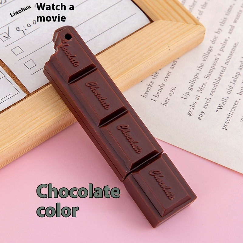 Creative Chocolate Ballpoint Pen Cartoon Simulation Food Student Studying Stationery Supplies - Image 2