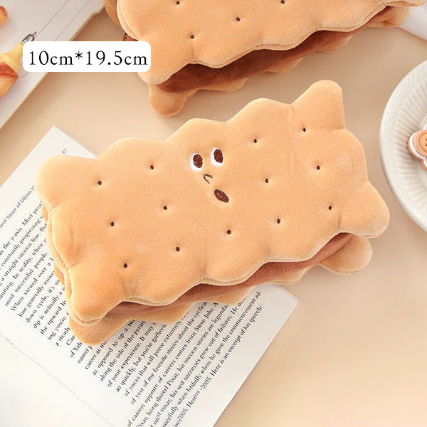 Sandwich Biscuit Plush Pencil Bag - Image 3