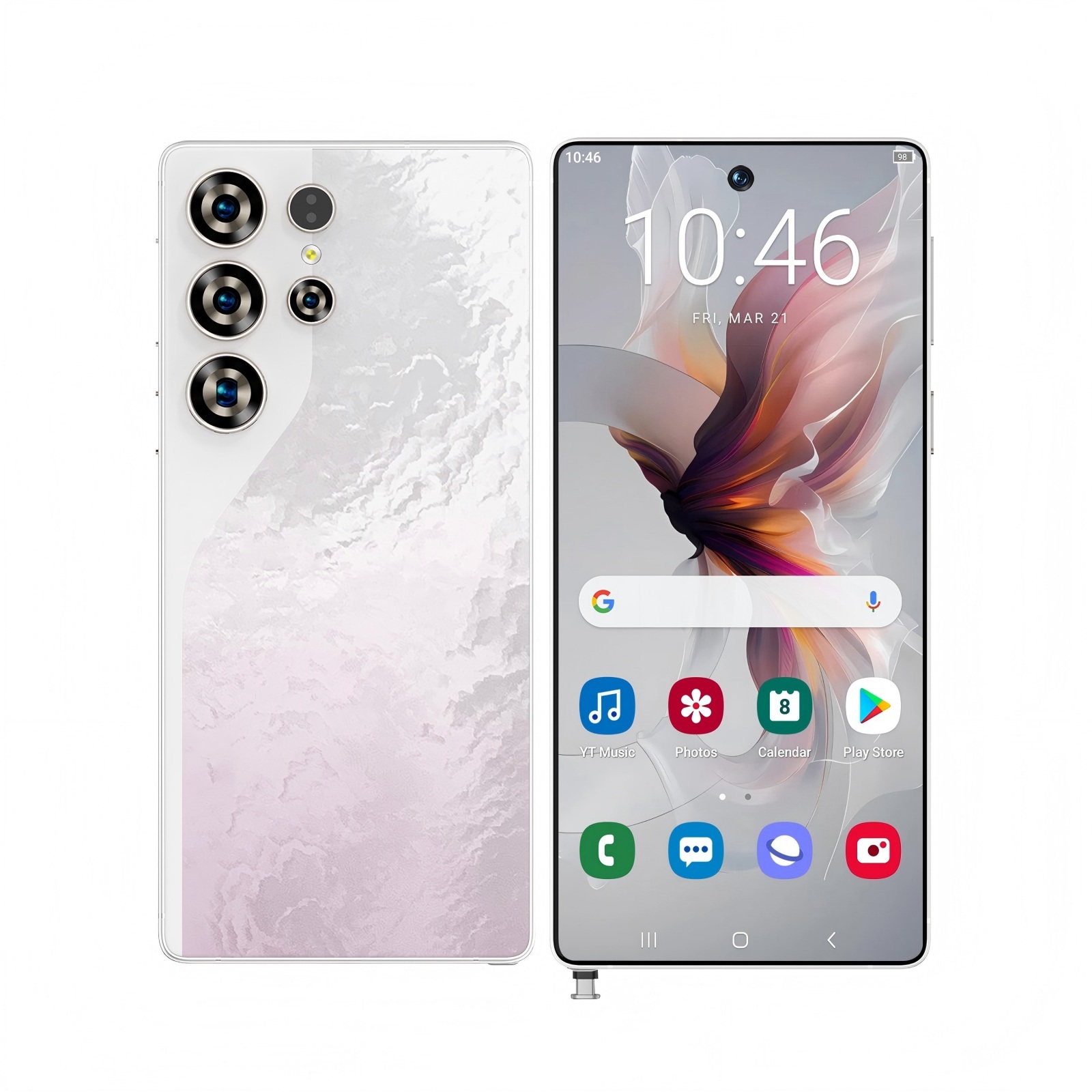 C26 Ultra 5G Unlocked Smartphone, 8GB RAM 256GB Storage Android 15 Cell Phone, 6.9inch FHD Display, 8000mAh Long Battery, Dual SIM, Face & Fingerprint Unlock, GPS, Built-in Stylus - Image 8